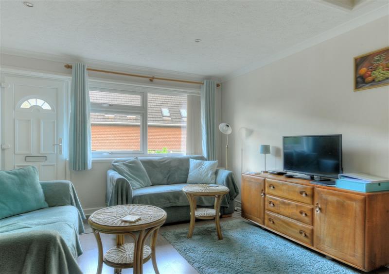 The living area at 36 Fernhill Heights, Charmouth