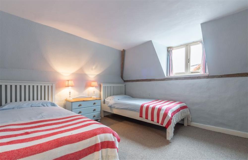 Children’s twin bedroom at 36 High Street, Wells-next-the-Sea