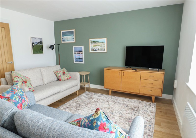 The living room at 36 Parc Delfryn, Brynteg near Benllech