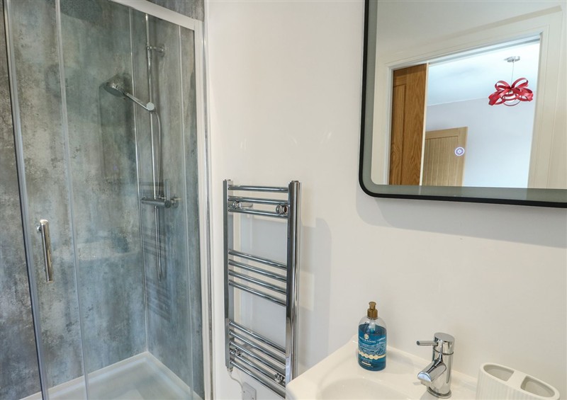 This is the bathroom at 36 Parc Delfryn, Brynteg near Benllech