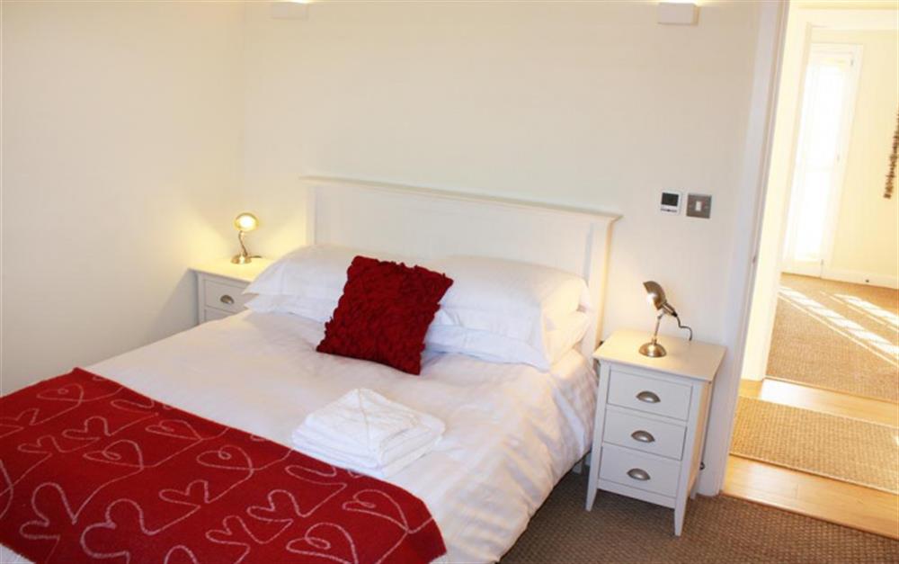 The double bedroom at 37 Talland in Talland Bay