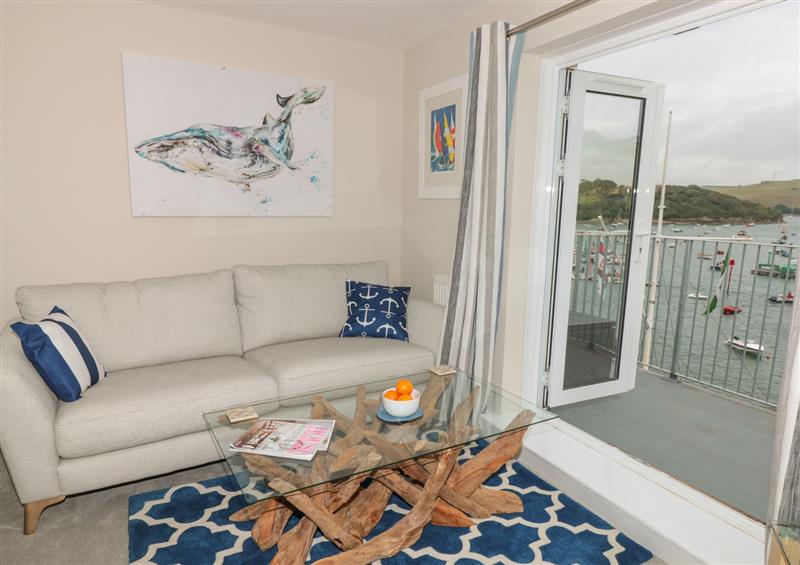 Relax in the living area at 37 The Salcombe, Salcombe