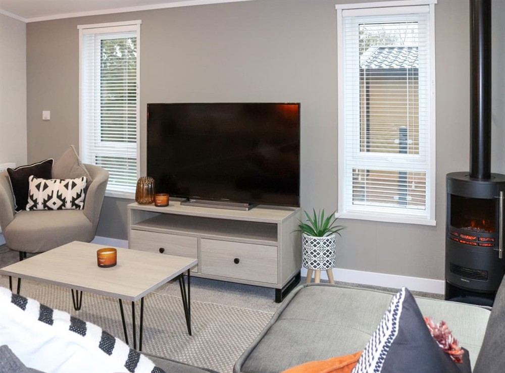 Living area (photo 2) at 38 at the Sanctuary Lodges in Rhosfawr, near Pwllheli, Gwynedd