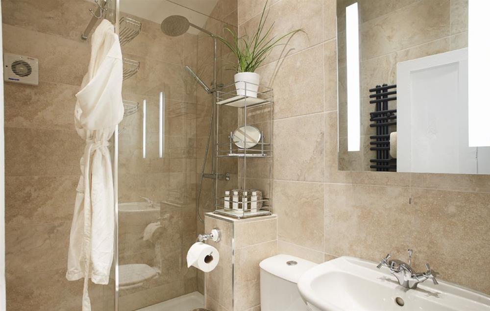 First floor:  Shower room with a large, walk-in shower at 39 Foxtail Cottage, Blockley