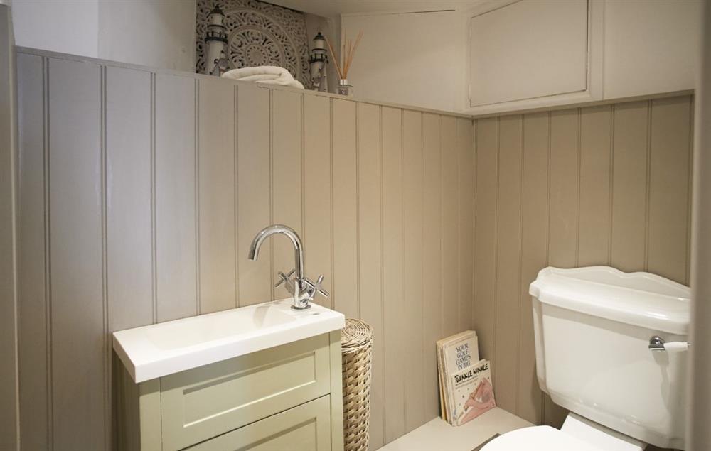 Lower ground floor:  Cloakroom/WC at 39 Foxtail Cottage, Blockley