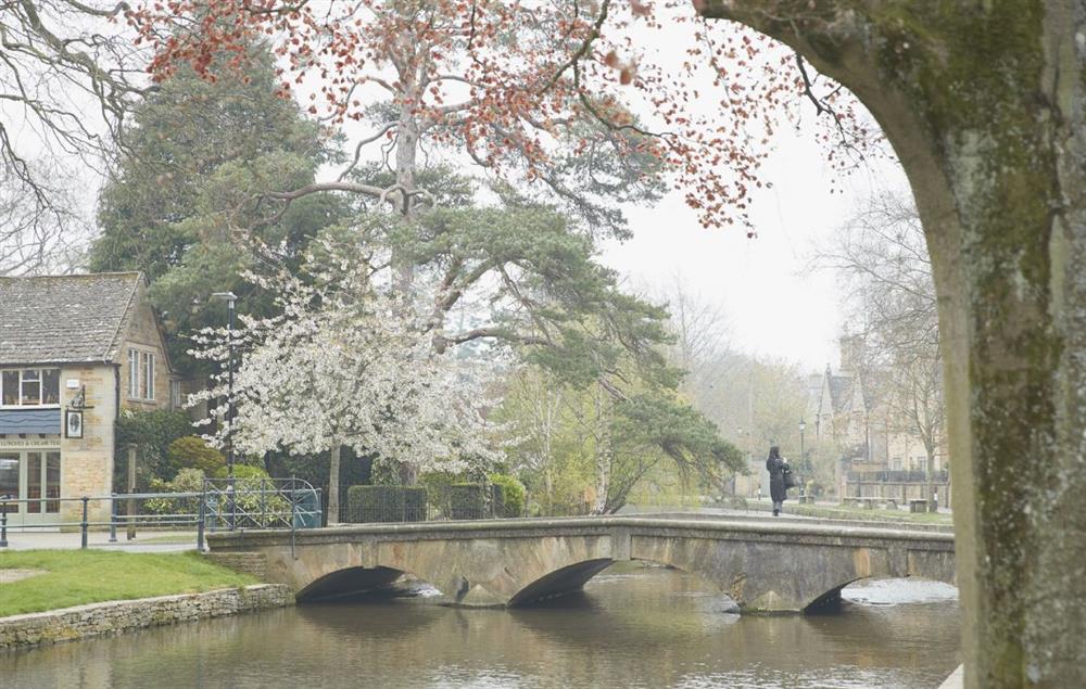 Nearby Bourton-on-the-Water, known as the Venice of the Cotwolds