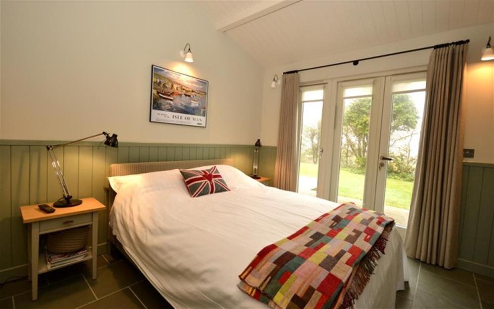 The double bedroom at 39 Talland in Talland Bay