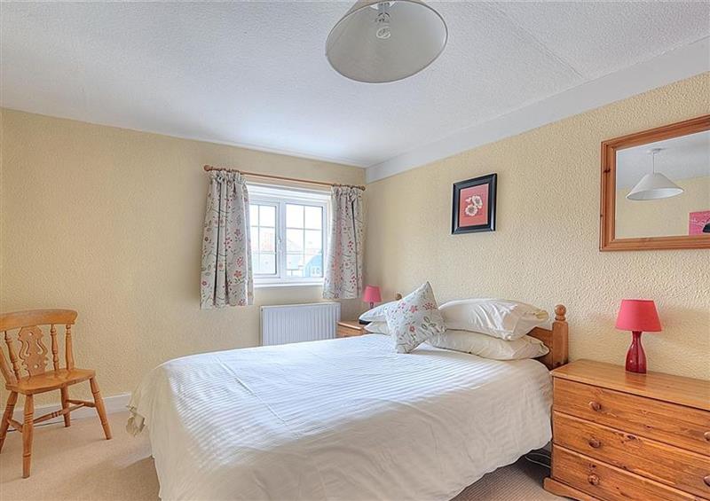 One of the 3 bedrooms at 4/5 Georges Square, Lyme Regis