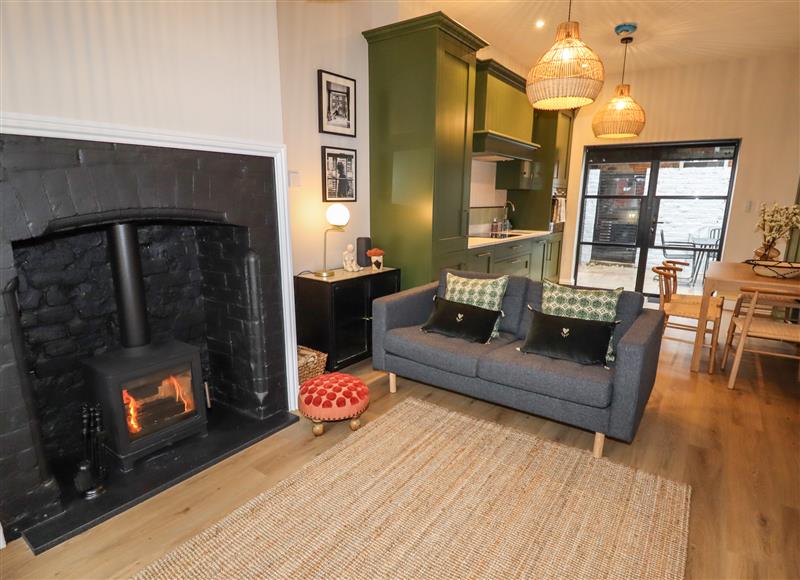 Relax in the living area at 4 Albion Place, Chester