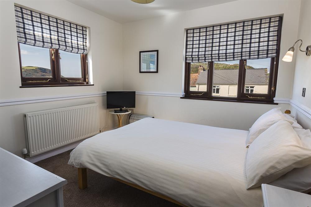 Double bedroom at 4 Armada Apartments in Hope Cove, Kingsbridge