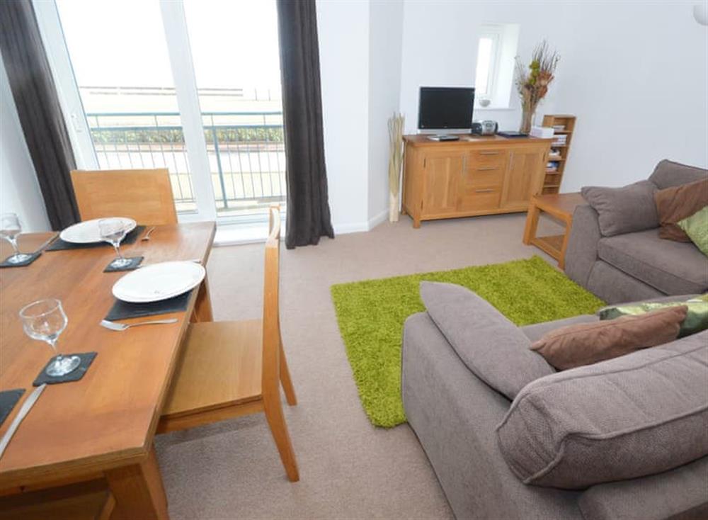 Living area at 4 Belvedere Court in Paignton, South Devon