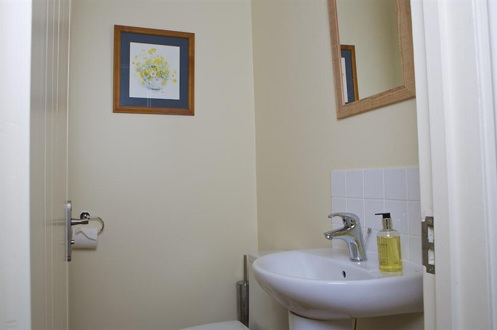 Cloakroom (1st floor) at 4 Bolberry Court in Bolberry, Hope Cove