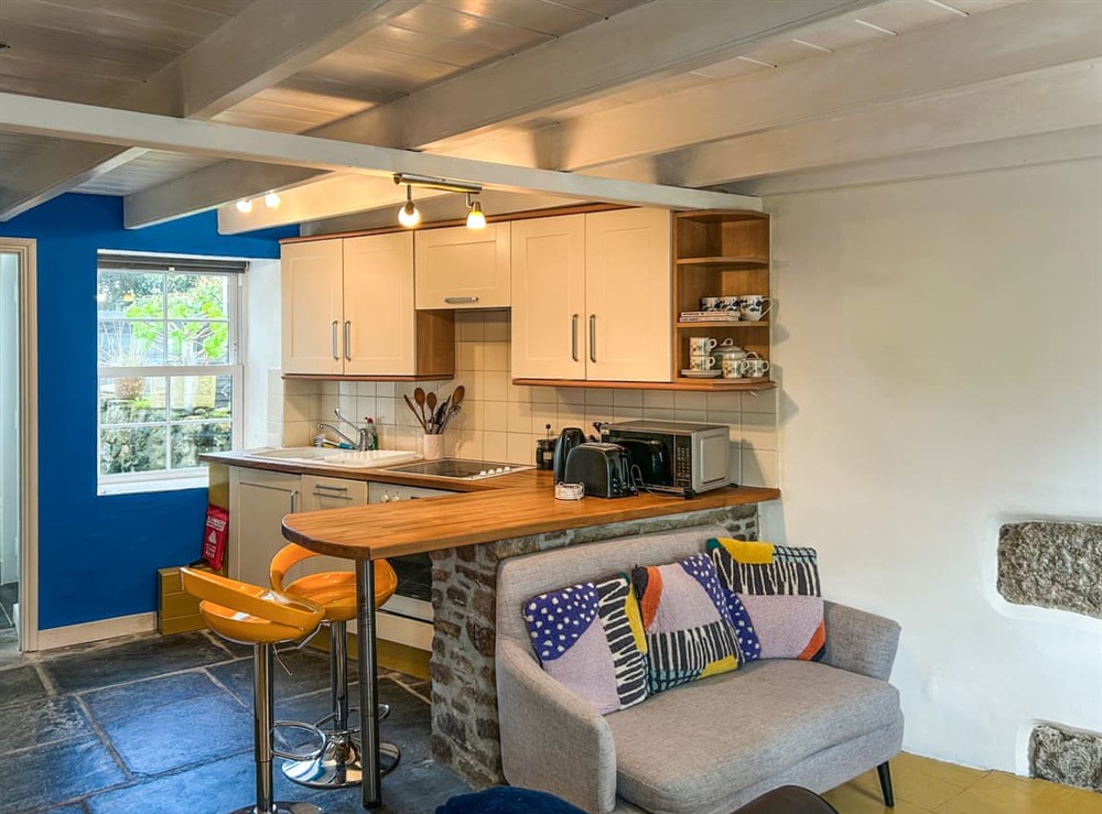 Kitchen at 4 Boslandew Hill in Penzance, Cornwall