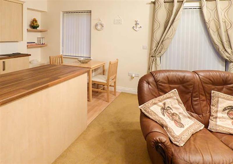 The living area at 4 Chandlers Yard, Burry Port