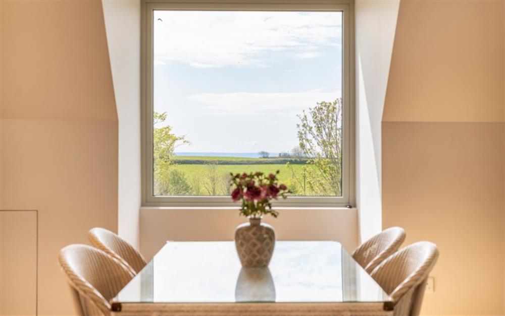 Dine with a view at 4 Chantry Hill in Slapton