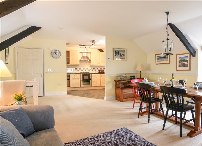 Relax in the living area at 4 Charmouth House, Charmouth
