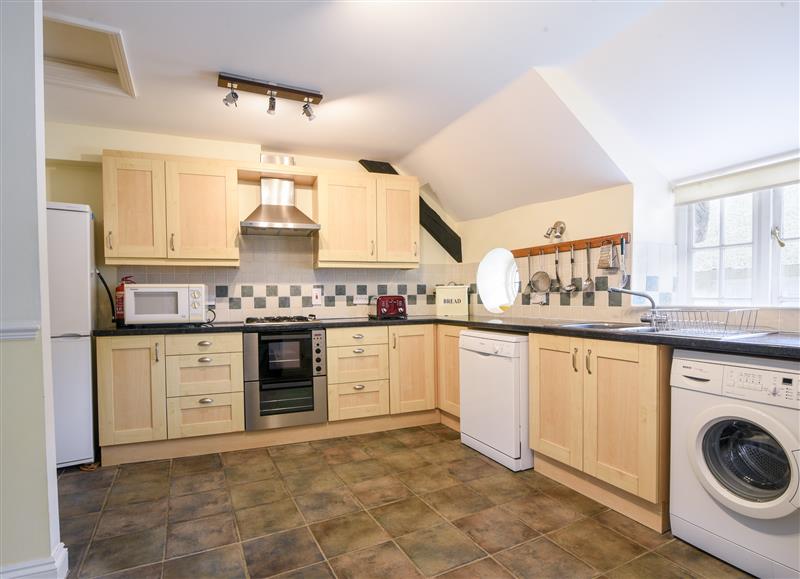 This is the kitchen at 4 Charmouth House, Charmouth