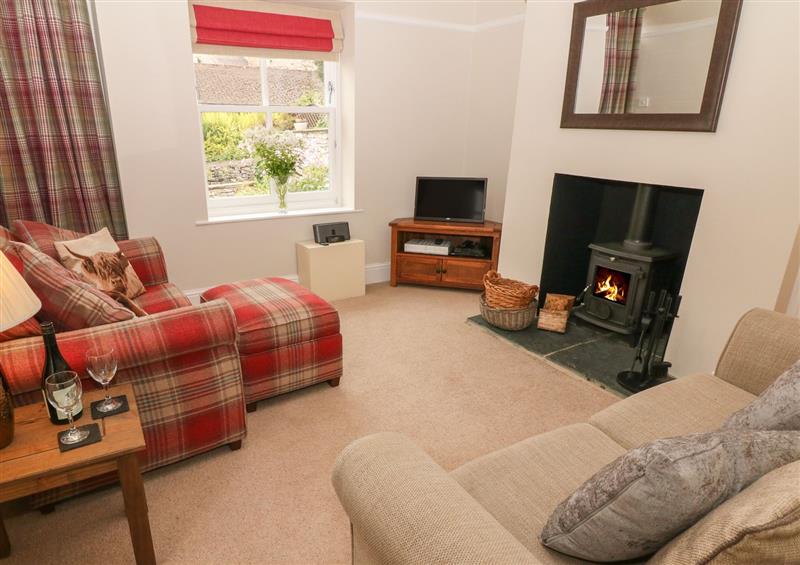 The living area at 4 Cherry Tree Cottages, Bradwell