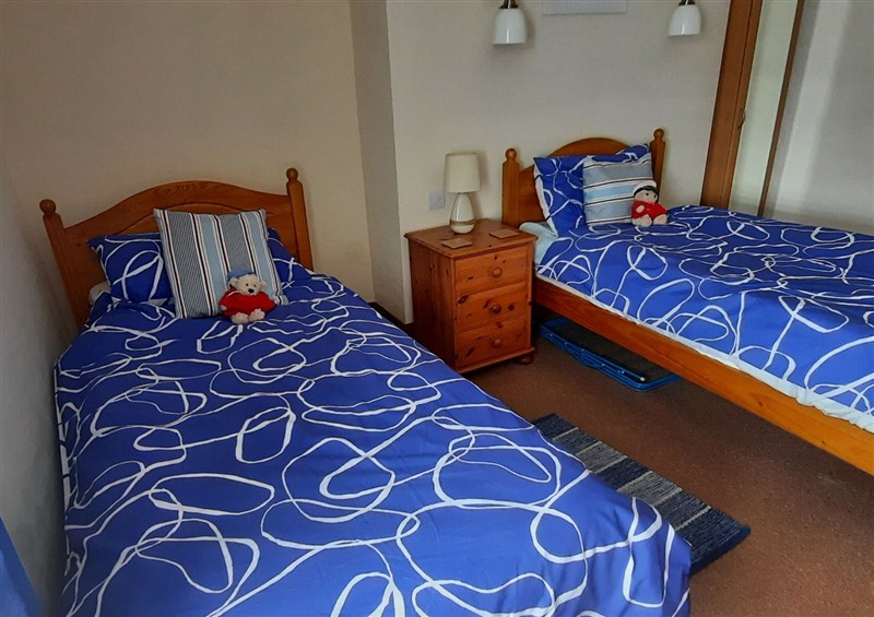 One of the bedrooms at 4 Cliff Cottages, Port Mulgrave near Staithes