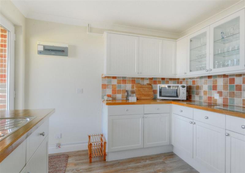 This is the kitchen at 4 Coram Court, Lyme Regis