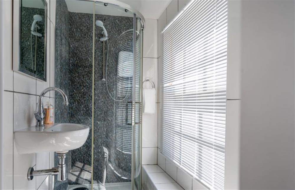 En-suite with shower at 4 Cross Street, Holt