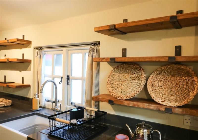 Kitchen at 4 Cumberland Cottages, Ringmore
