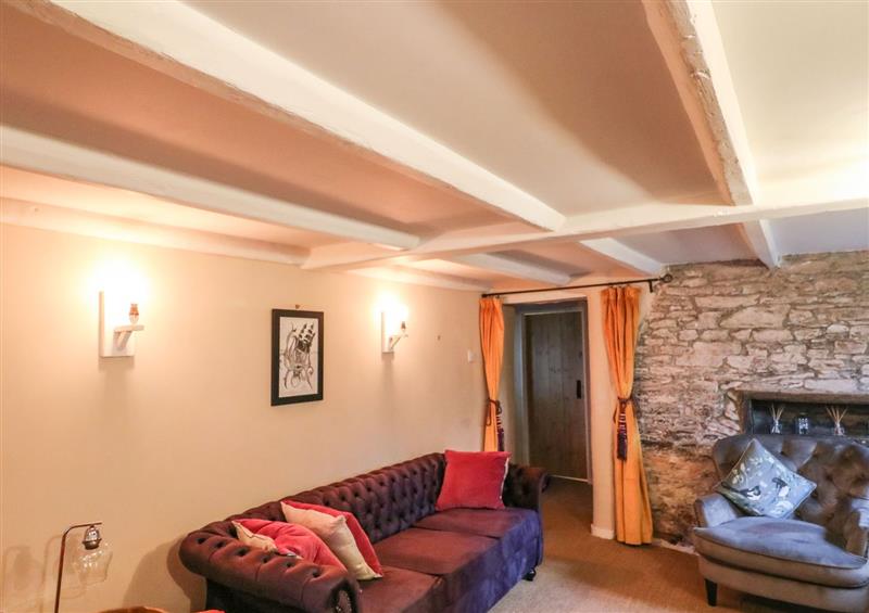 Relax in the living area at 4 Cumberland Cottages, Ringmore