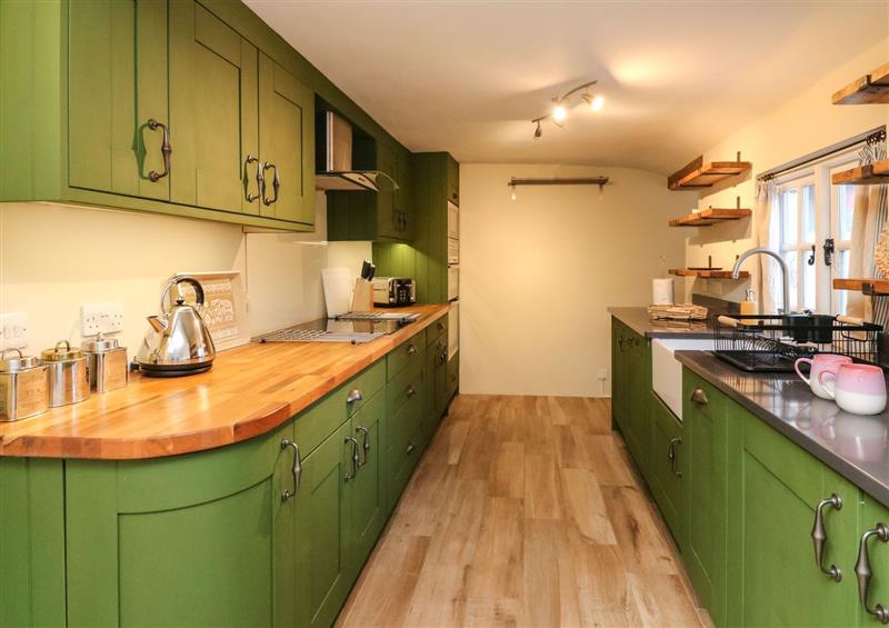 This is the kitchen at 4 Cumberland Cottages, Ringmore