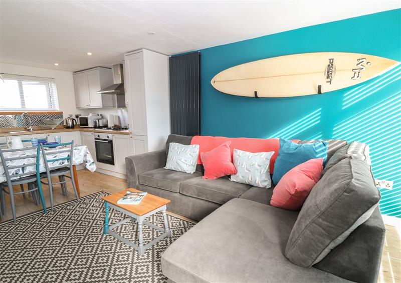 Enjoy the living room at 4 Dreckly, Widemouth Bay