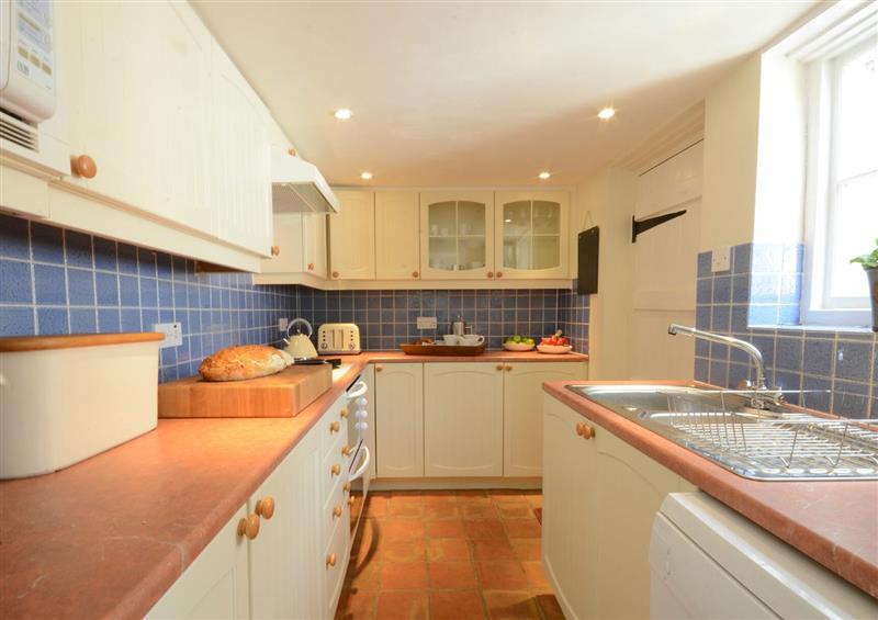 This is the kitchen at 4 East Green, Southwold, Southwold