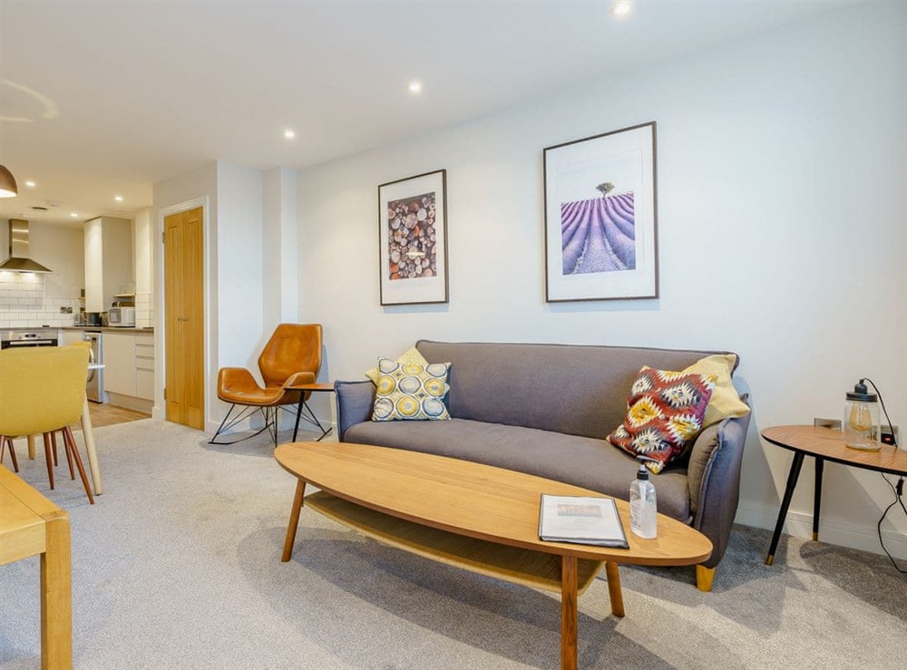 Open plan living space at 4 Eastgate in Andover, Hampshire