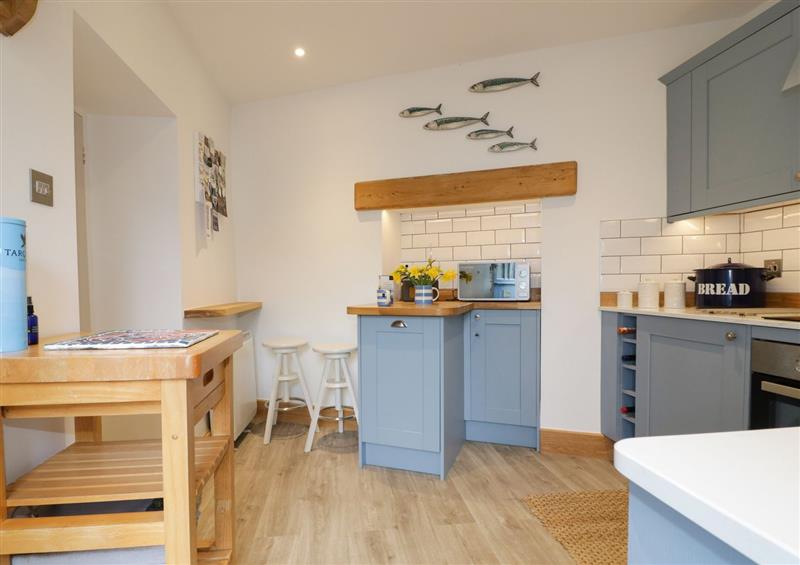 This is the kitchen at 4 Elm Terrace, Mevagissey
