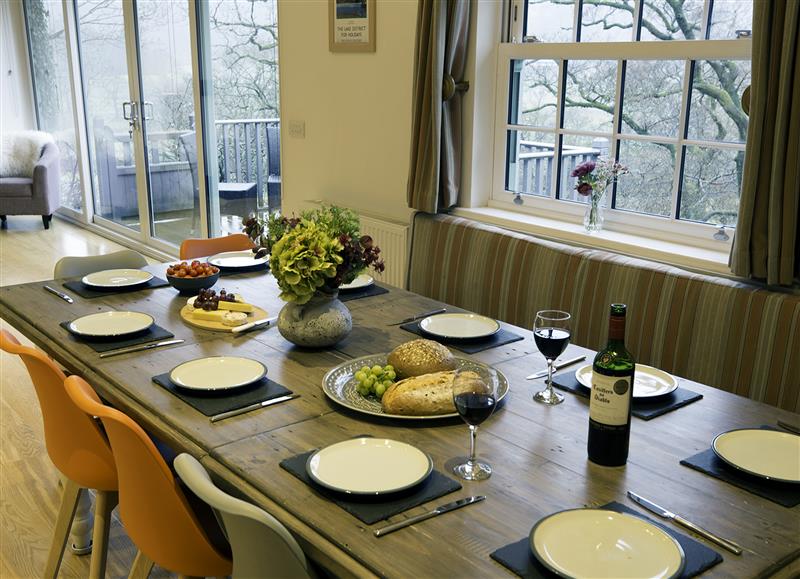 Dining room at 4 Fir Garth, Chapel Stile