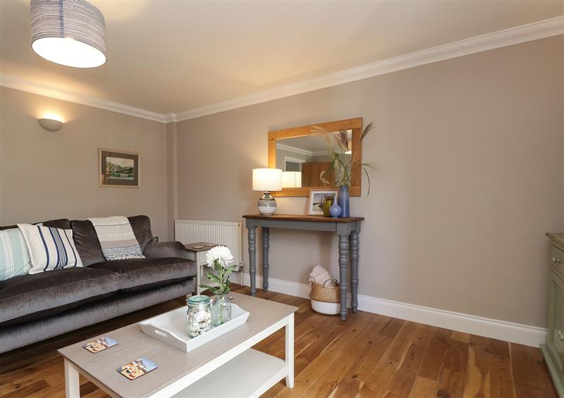 Relax in the living area at 4 Fishermans Wharf, Whitstable
