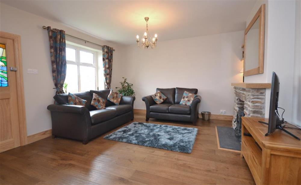 Another view of the living room  at 4 Florence Cottages in Torcross