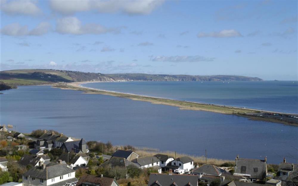 Another view of the Slapton Ley and nature reserve - Great for walks and bird watching at 4 Florence Cottages in Torcross