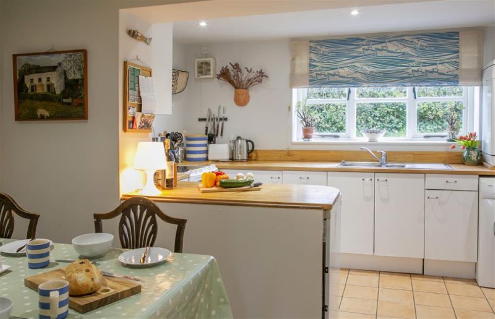 Ground floor: Kitchen and dining area at 4 Gravel Hill, Burnham Overy Town near Kings Lynn
