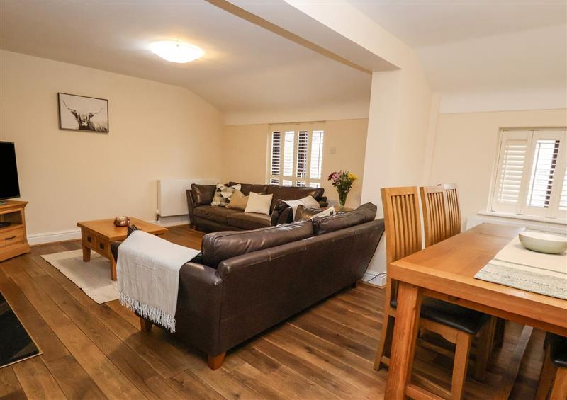 The living area at 4 Green Farm Cottage, Saughall