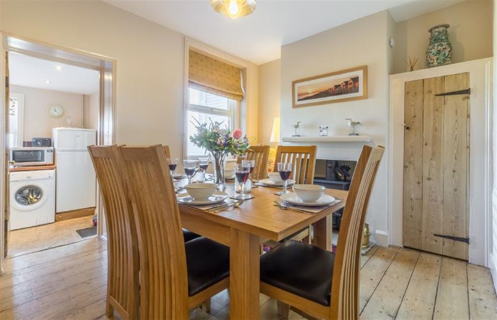 Ground floor: Dining room at 4 Harbour View, Brancaster Staithe near Kings Lynn
