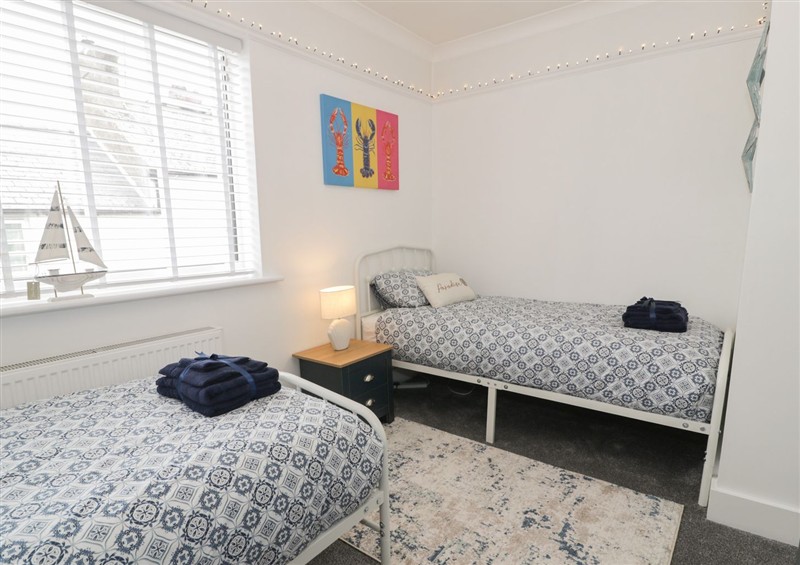 This is a bedroom at 4 Haven Villas, Conwy