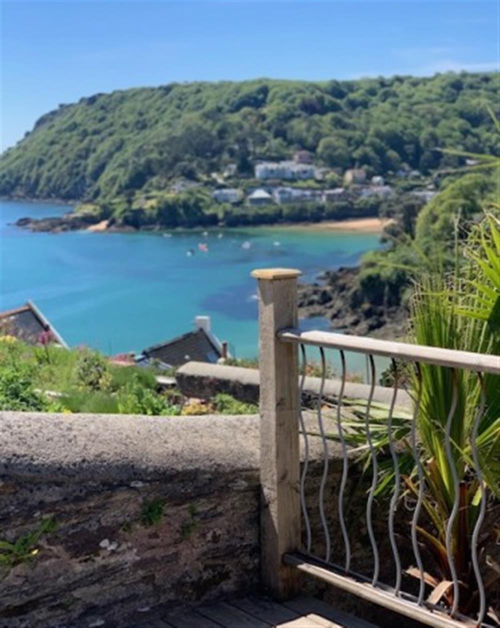 Another look at the view at 4 Hazeldene in Salcombe