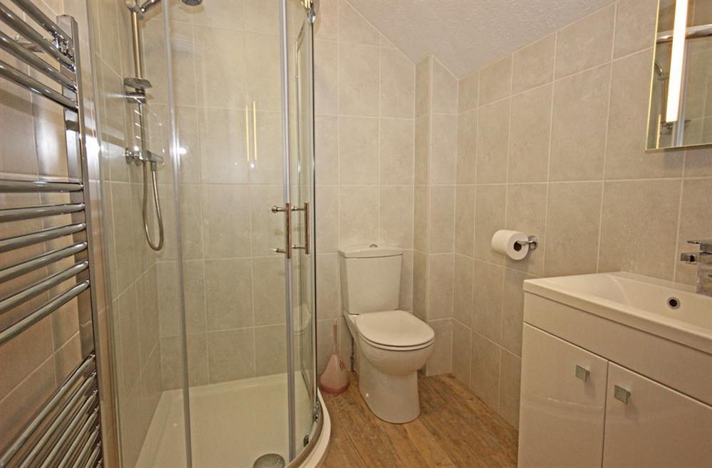 Fully refurbished en suite shower room at 4 Island Quay in , Salcombe