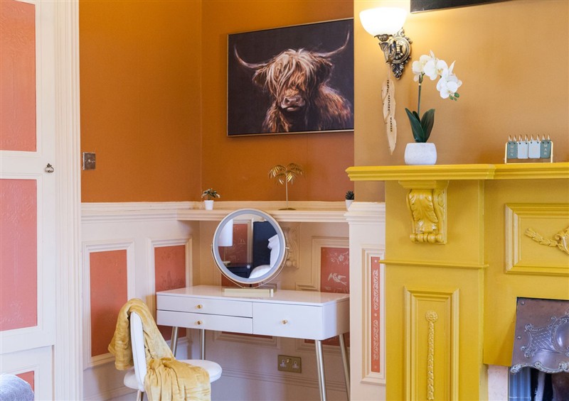 Relax in the living area at 4 Kingscliffe Street, Manchester