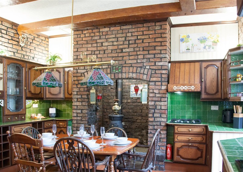 The kitchen at 4 Kingscliffe Street, Manchester