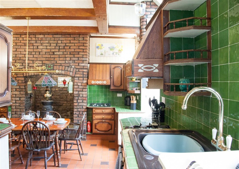 This is the kitchen at 4 Kingscliffe Street, Manchester