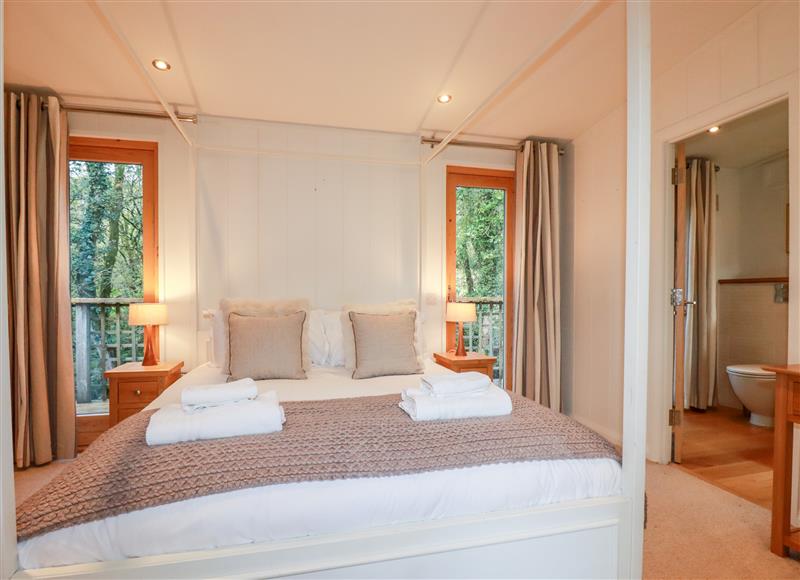 Bedroom at 4 Millers Island, Lanreath