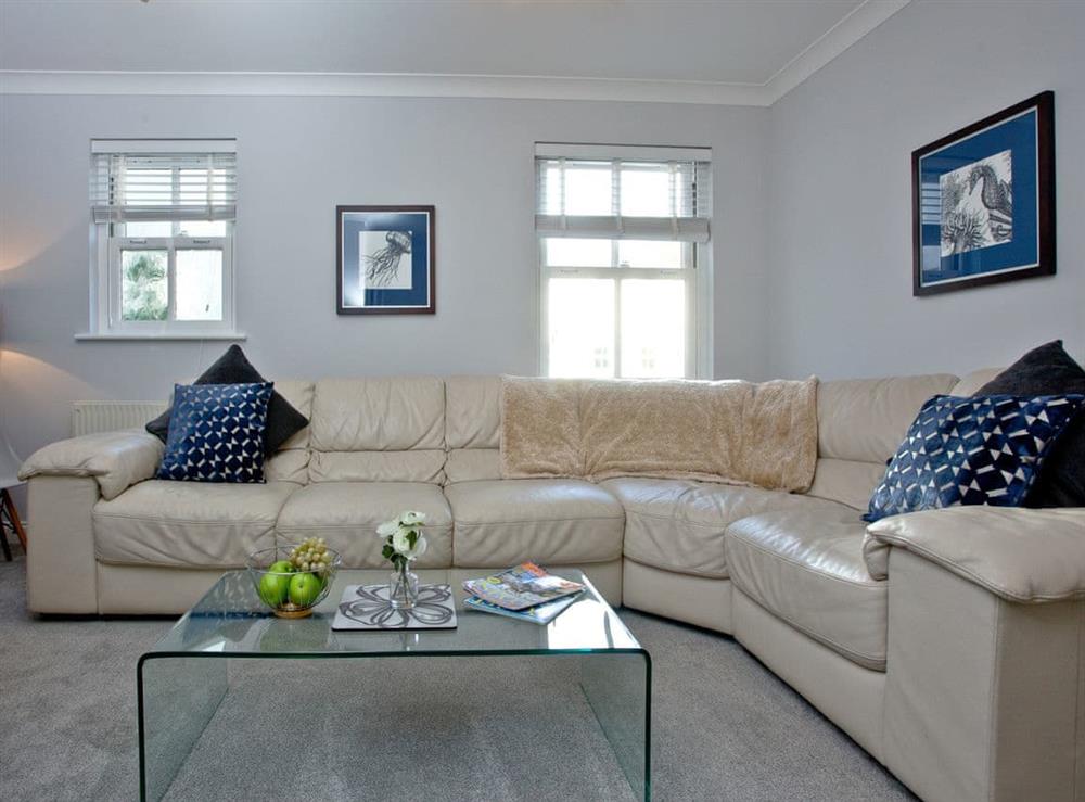 Living room/dining room at 4 Mount Braddon Mews in Torquay, Devon