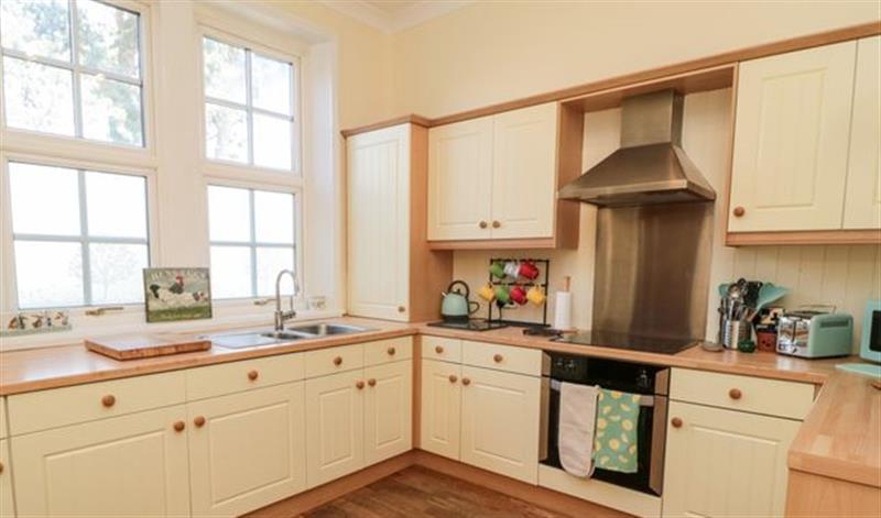 The kitchen at 4 North Whitehouse Cottages, Stannington near Morpeth