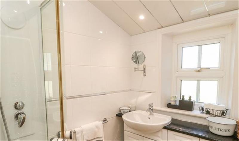 This is the bathroom at 4 North Whitehouse Cottages, Stannington near Morpeth