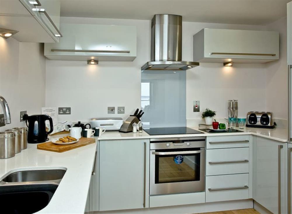 Kitchen at 4 Ocean Point in Saunton & Braunton, North Devon